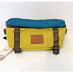 Doughnut Brand Fanny Pack Hiking Bag Travel Outdoors Gorpcore NWT Teal Mustard